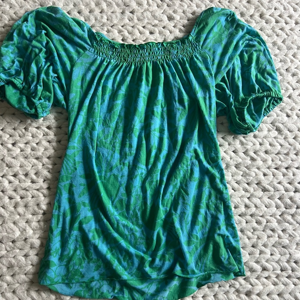 Puff Sleeve Women's Top